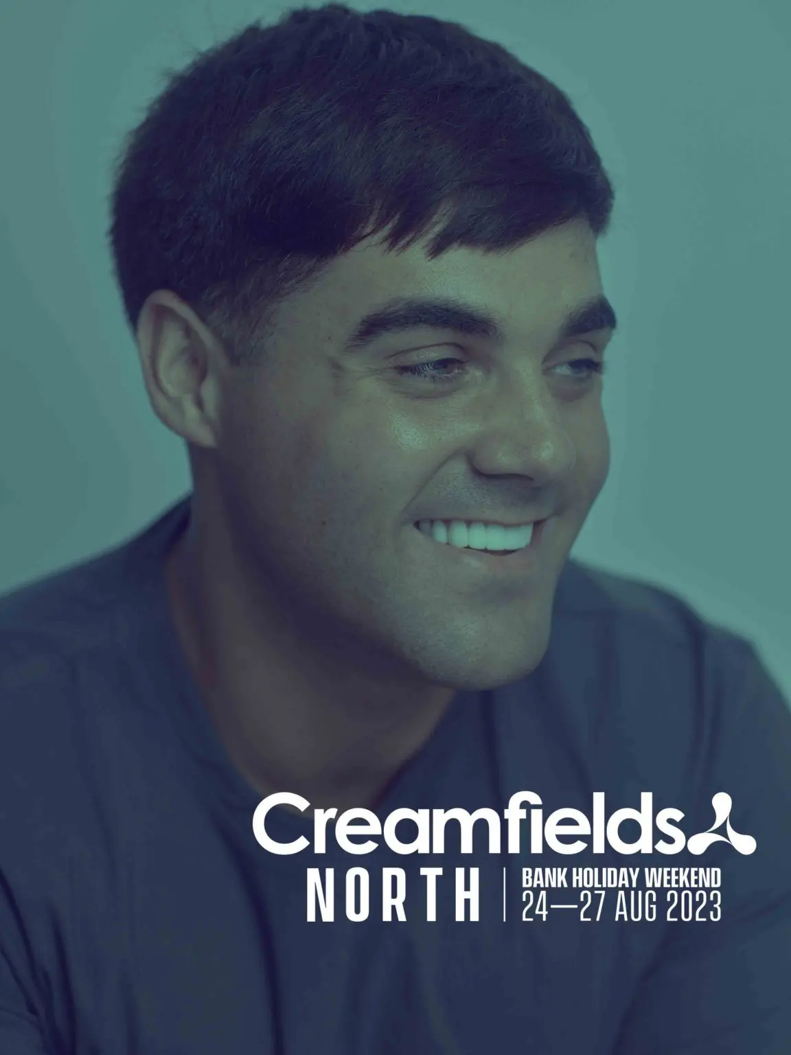Press shot of a DJ for Creamfields Festival by Captured by Luke Media.