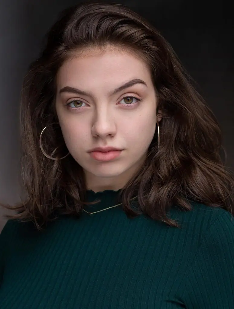 Female singer portrait photographed in Liverpool
